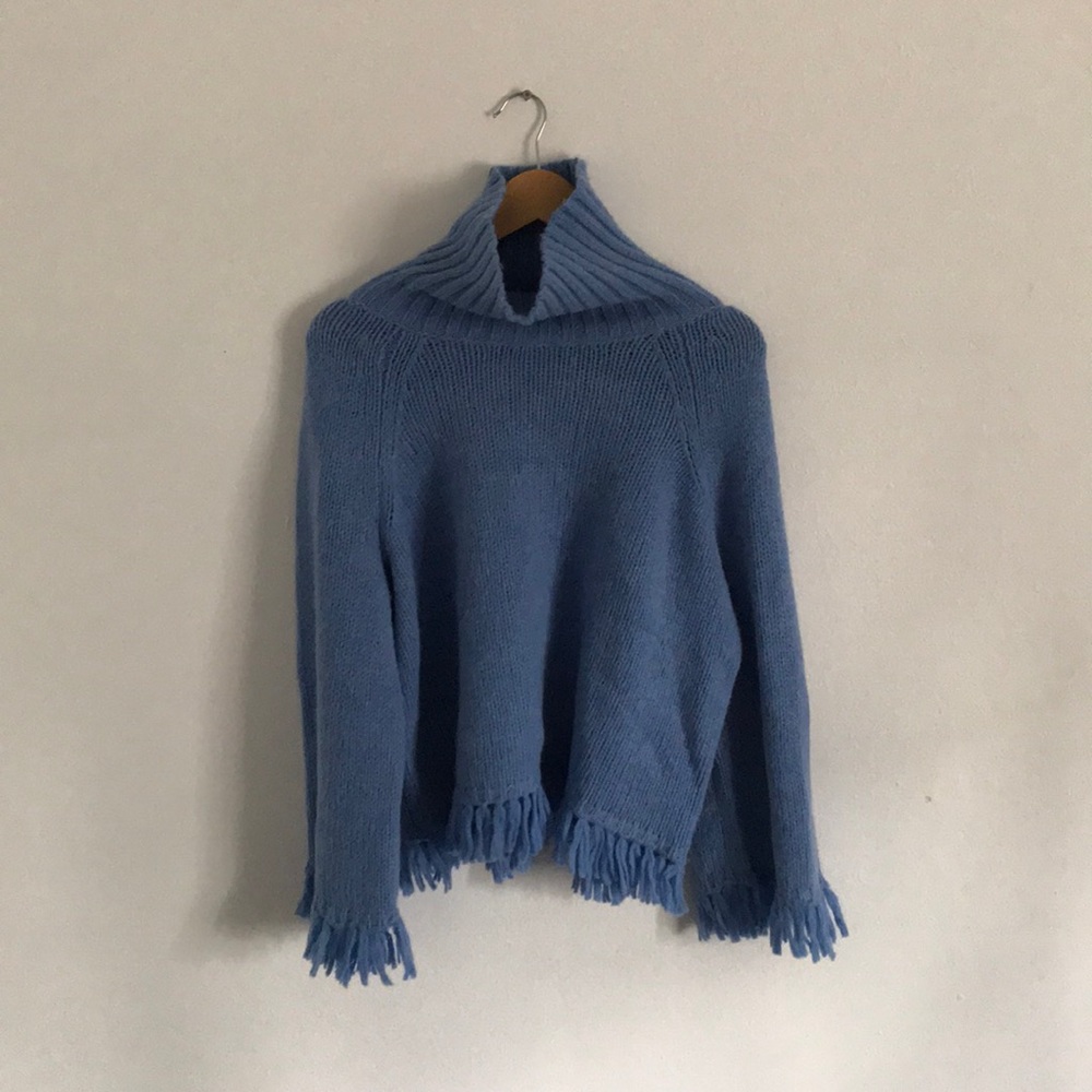 Tory Burch oversized sweater.